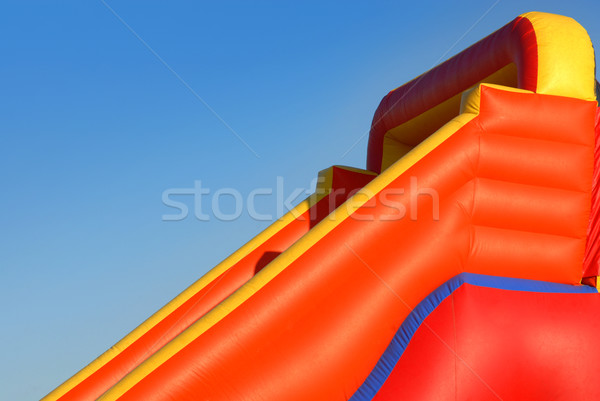 Colorful inflatable blow-up toy Stock photo © cienpies