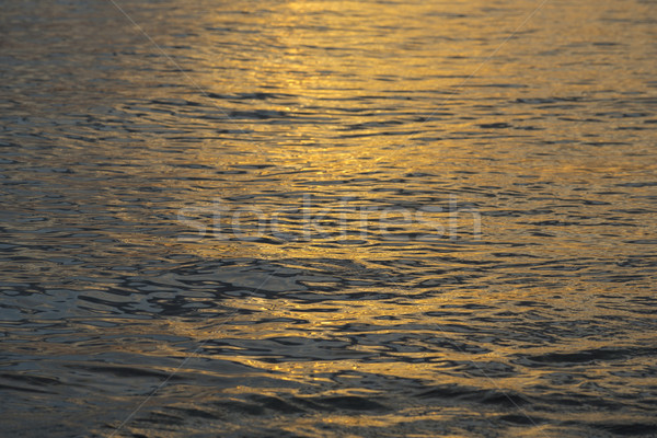Higgadt óceán víz nyár naplemente magasról fotózva Stock fotó © cienpies