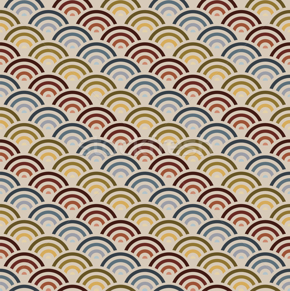 Orient style circles background Stock photo © cienpies