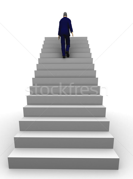 Stock photo: Business success man