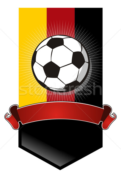 Germany Soccer Championship banner Stock photo © cienpies