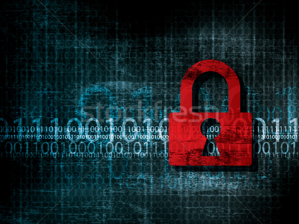 脆弱な セキュリティ ネットワーク データ プログラム コード ストックフォト © cifotart