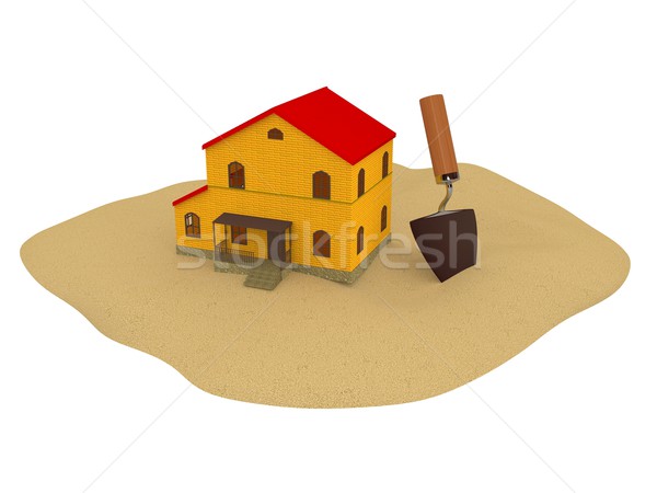 Construct the house Stock photo © Ciklamen