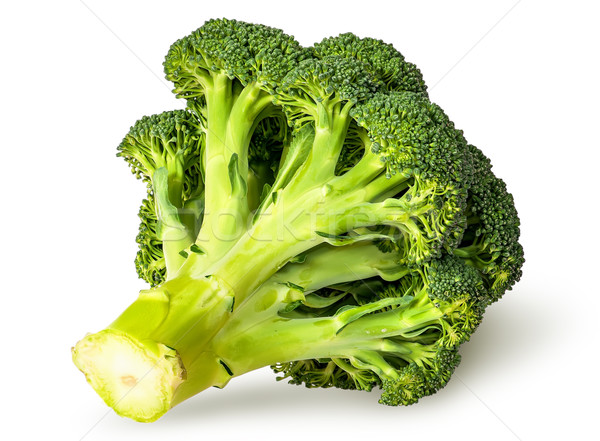 Large inflorescences of fresh broccoli bottom view Stock photo © Cipariss