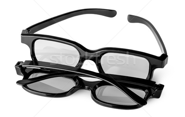 Two pairs plastic 3D glasses Stock photo © Cipariss