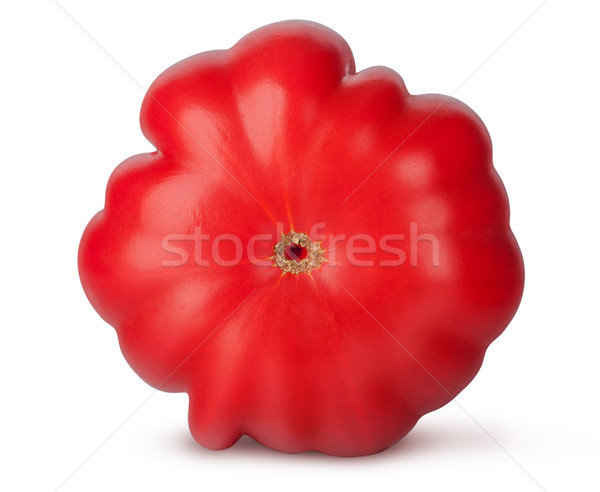 Fresh heirloom tomato bottom view Stock photo © Cipariss