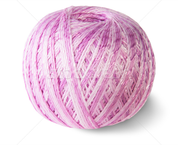 Pink knitting yarn clew Stock photo © Cipariss