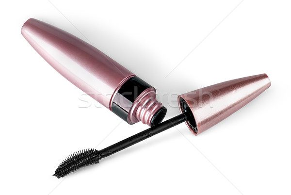Mascara and brush lying beside Stock photo © Cipariss