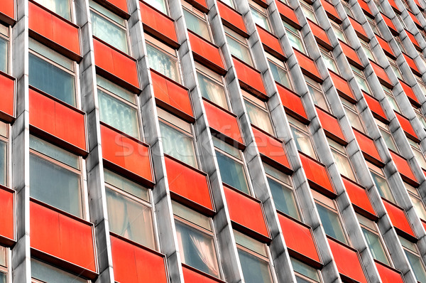 Bürogebäude Gebäude Fenster städtischen Architektur leben Stock foto © Cipariss