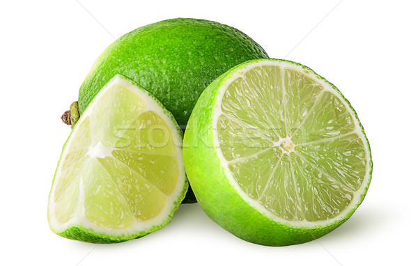 Several pieces of lime Stock photo © Cipariss