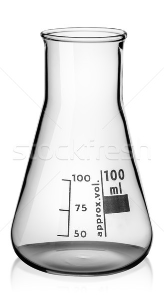 Glass conical flask Stock photo © Cipariss