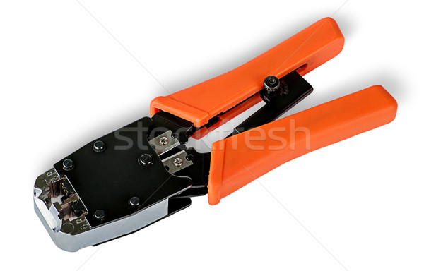 Crimping pliers for twisted pair Stock photo © Cipariss