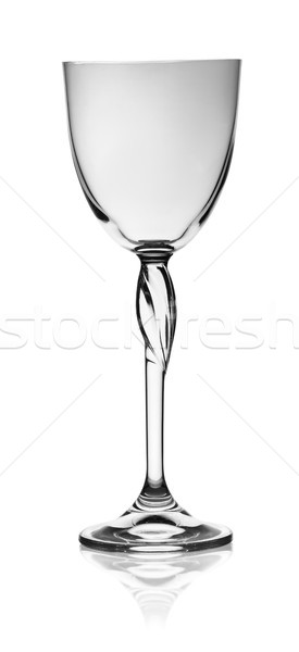 Single glass champagne glass Stock photo © Cipariss