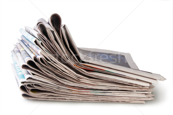 Stack Of Newspapers Stock photo © Cipariss