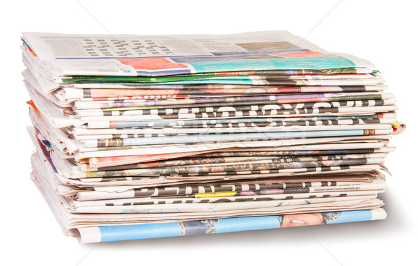 Stack Of Newspapers Stock photo © Cipariss