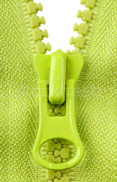 Closeup partially unbuttoned fastener Stock photo © Cipariss