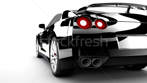 Black back car Stock photo © cla78