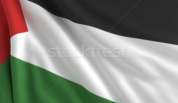 Flag of Palestine Stock photo © cla78