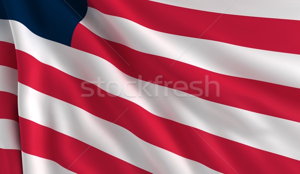 Flag of Liberia Stock photo © cla78