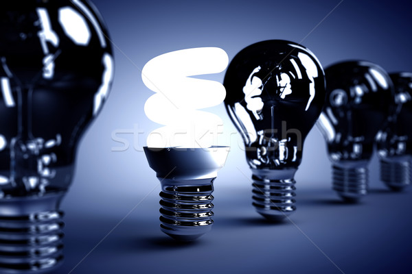 Energy saving light bulb Stock photo © cla78