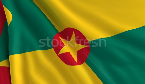 Stock photo: Flag of Grenada