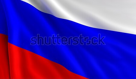 Flag of Russia Stock photo © cla78