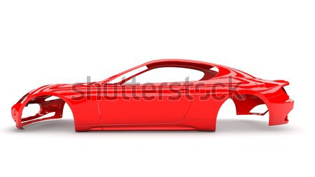 Red body car Stock photo © cla78