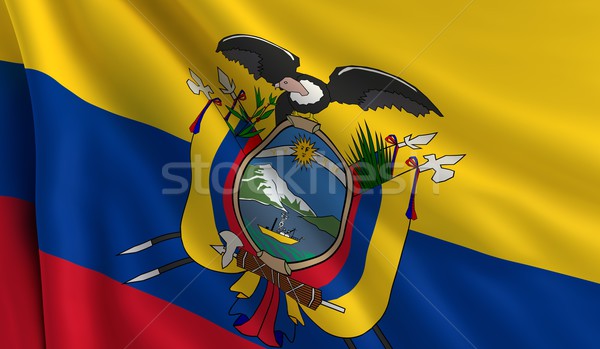 Flag of Ecuador Stock photo © cla78