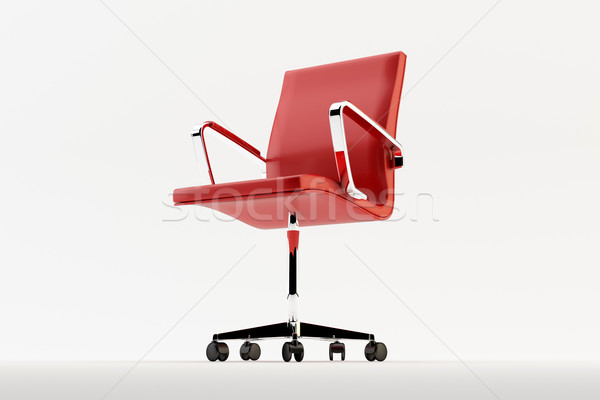 Stock photo: Red chair