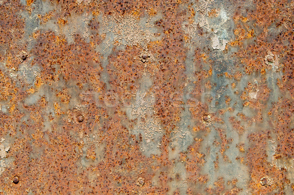 Grunge fém textúra absztrakt mintázott rozsda fém felület Stock fotó © cla78