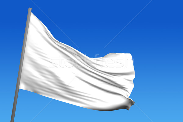 White flag Stock photo © cla78