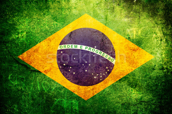 Flag of Brasil Stock photo © cla78