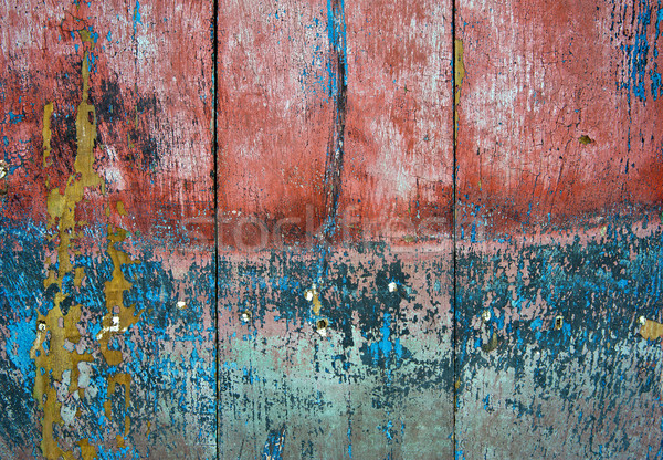 Houten gekleurd muur hout zoals textuur Stockfoto © cla78