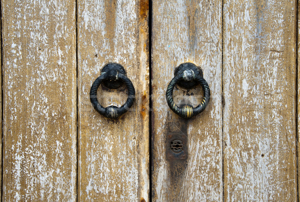 Rusted door Stock photo © cla78