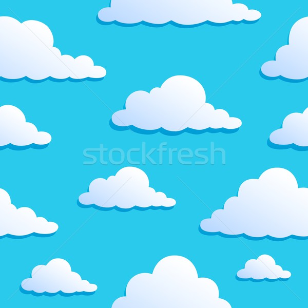 Stock foto: Wolken · Kunst · Wolke · Grafik · Karikatur