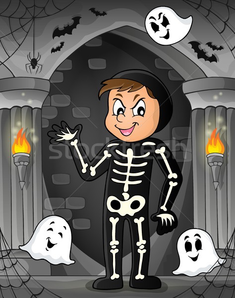 Boy in Halloween costume theme image 1 Stock photo © clairev