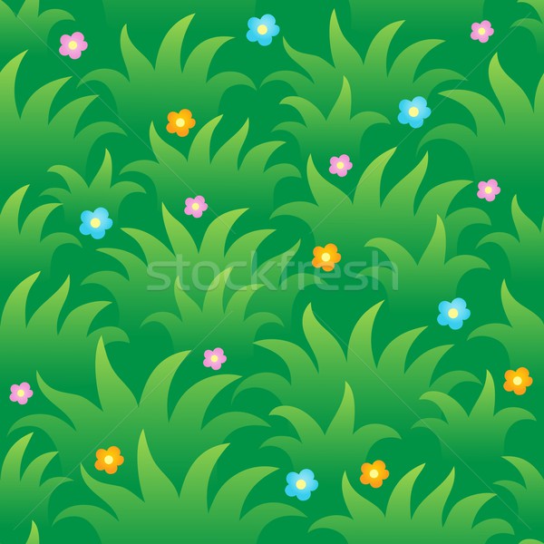 Grassy seamless background 1 Stock photo © clairev