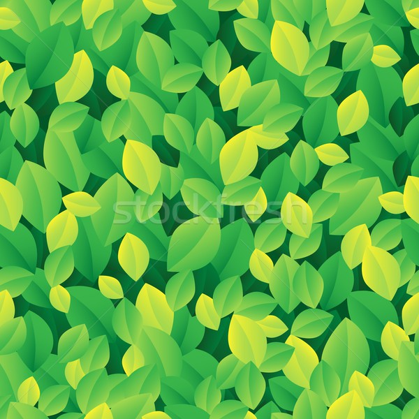 Leafy seamless background 1 Stock photo © clairev