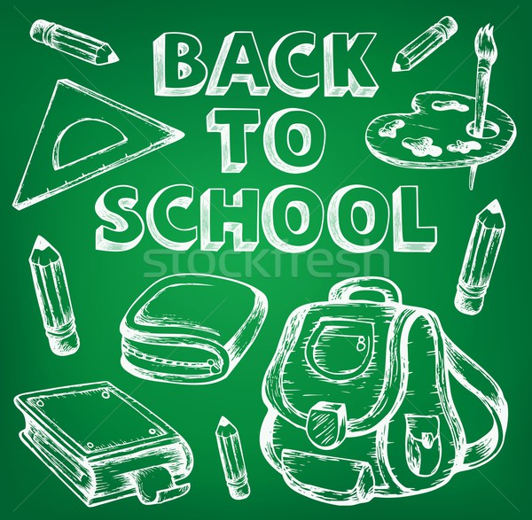 Back to school thematic image 7 Stock photo © clairev