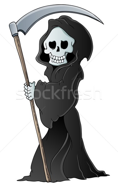 Stock photo: Grim reaper theme image 3