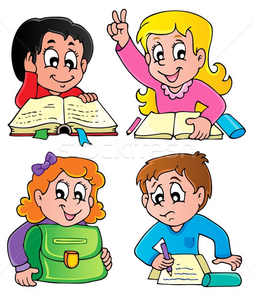 School pupils theme image 2 Stock photo © clairev