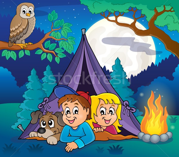 Camping theme image 5 Stock photo © clairev