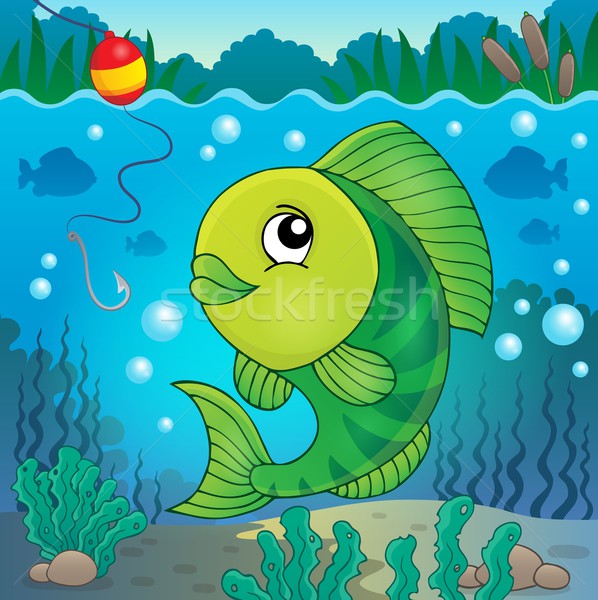 Stock photo: Freshwater fish topic image 5