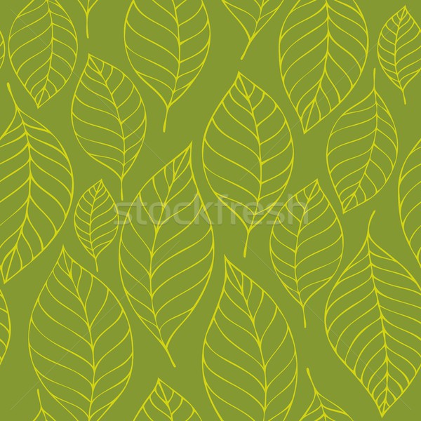 Leafy seamless background 6 Stock photo © clairev