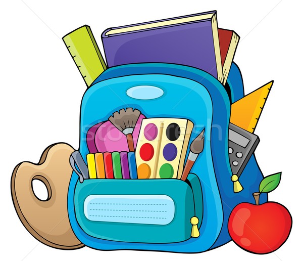 Schoolbag theme image 1 Stock photo © clairev