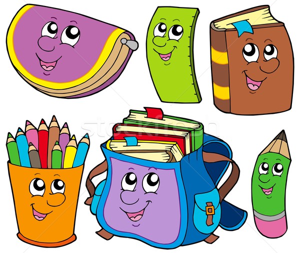 Back to school collection 5 Stock photo © clairev