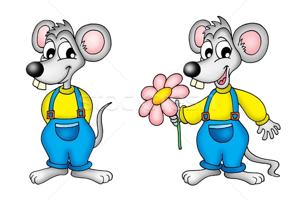Pair of mouses Stock photo © clairev