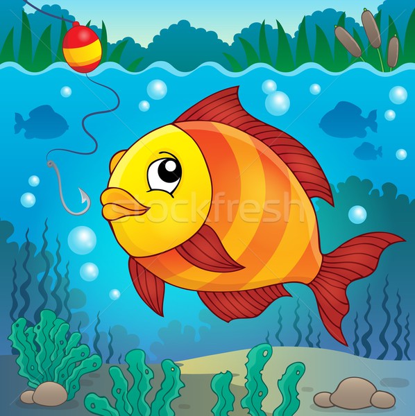 Freshwater fish topic image 4 Stock photo © clairev