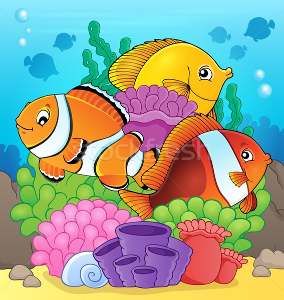 Coral reef fish theme image 7 Stock photo © clairev
