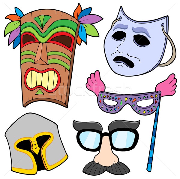 Various masks collection 2 Stock photo © clairev